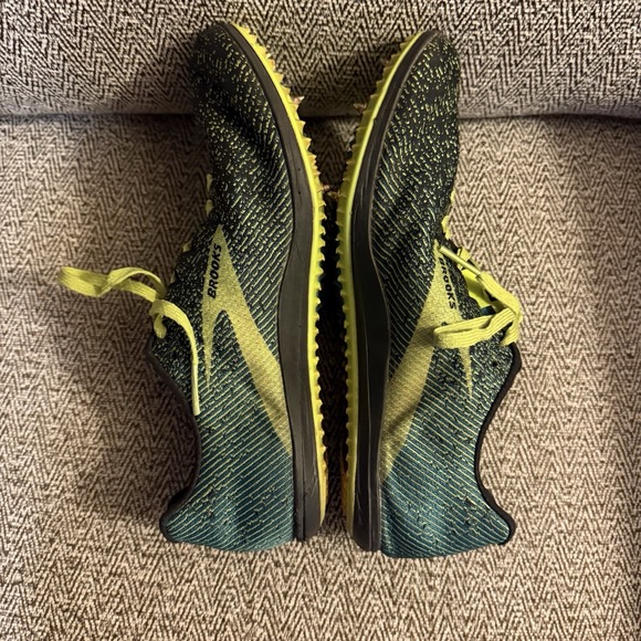 Brooks Men's Mach 19 Spike Track‎ Racing Shoes Size 7 With Spikes - Picture 3 of 9